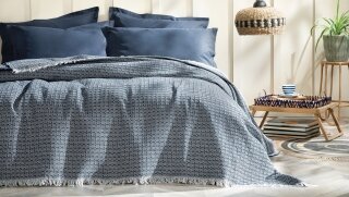 Yataş Bedding Marita 200x230 cm Lacivert Nevresim Takımı kullananlar yorumlar
